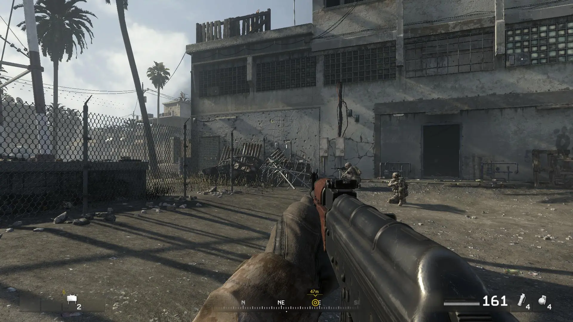 AK-47 airsoft rifle in Call Of Duty 4 Modern Warfare 