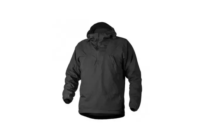 black over-the-head airsoft jacket